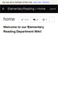 Mobile Screenshot of elementaryreading.wiki.hempfieldsd.org